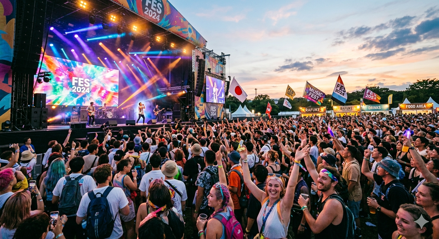 大阪・関西の音楽フェスティバルでDJミキサーを操るプロのDJアーティスト